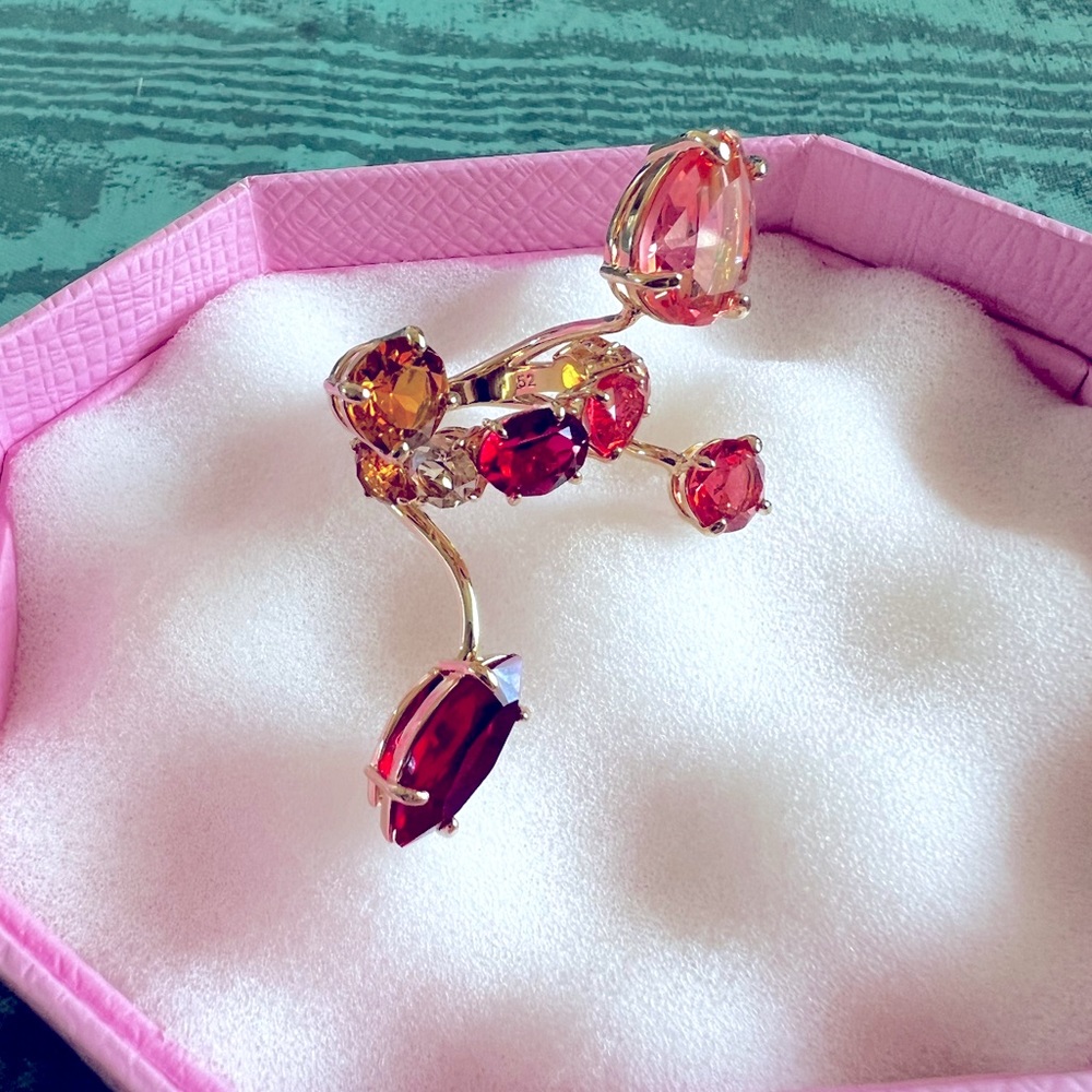 Swarovski Gema Ring, Size 6